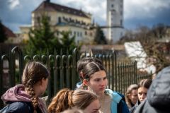 2025-04-01 Prezentace pro francouzské studenty po Litoměřicích